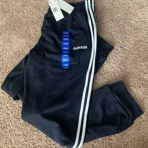 Men’s large adidas track pants